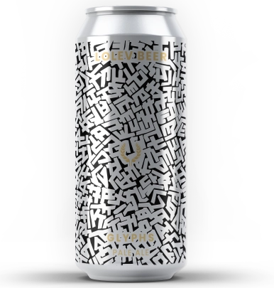 beer can of glyphs